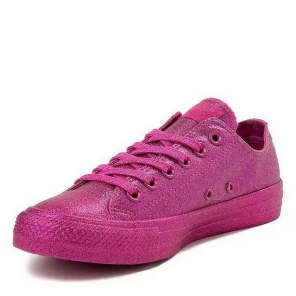 Converse All Star Pink Glitter Chucks (Women’s 8)